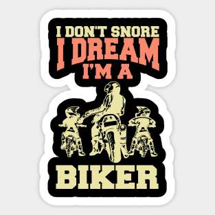 i`m a biker Sticker